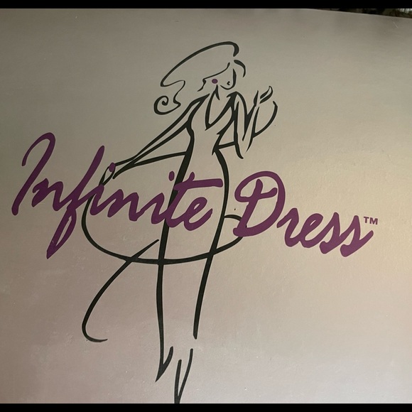 Vintage Original Black medium Infinite Dress with instructional VHS video - Picture 2 of 6